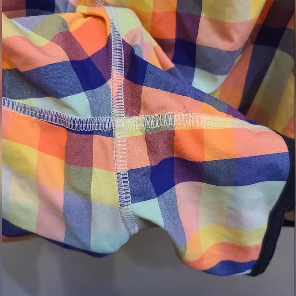 Lululemon Seawheeze 2013 Entry Speed Short - Plaid - Size S - Picture 7 of 14